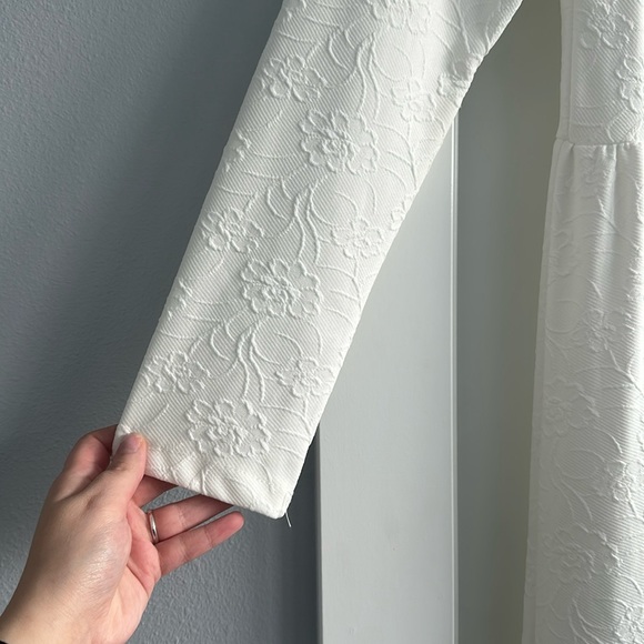 ZAFUL Long White Dress - Picture 3 of 3